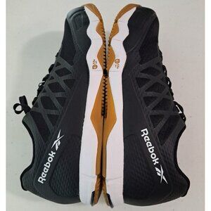 Reebok Speed TR Work Size 10.5M Black White Athletic Sneaker Laces RB4450 Safety